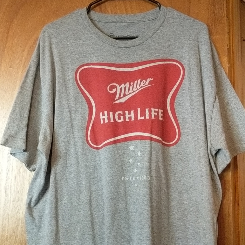 Miller High Life Men's T-shirt - Size XXL